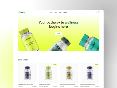 Pharmacy Store eCommerce Template health hospital medical medicine pharmacy retail small business