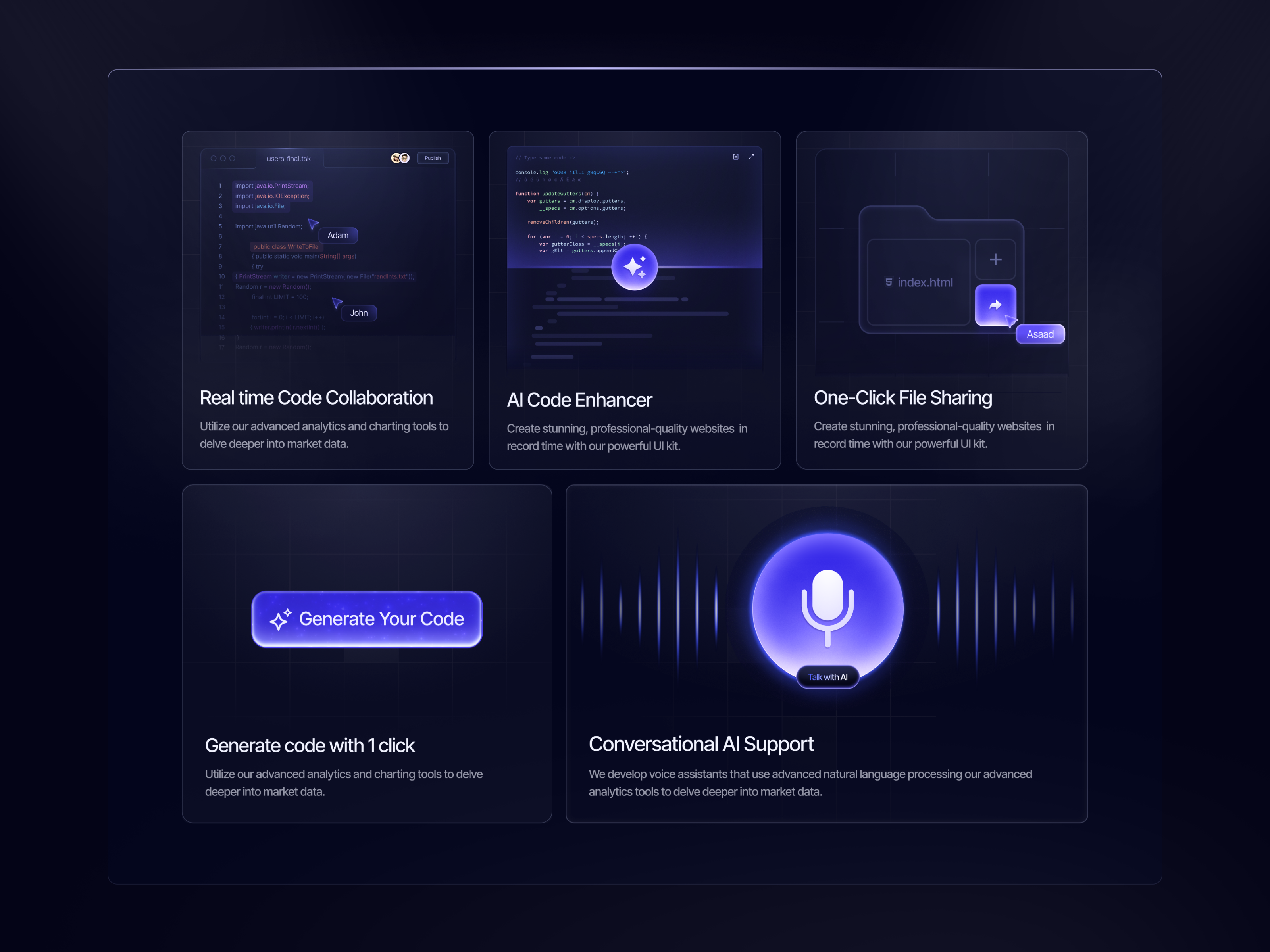 Example of Landing Page Design On Figma
