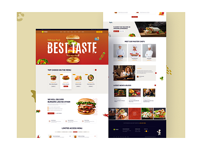 Restaurant landing page bakery bar bistro cafe chef cooking culinary diner food italian menu pizza pub restaurant restaurant elegant restaurant theme seafood table booking ui urban