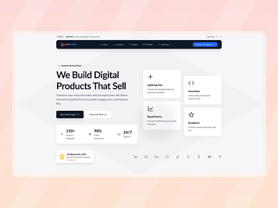 WebBuddy - Crafting Digital Excellence branding digitalproducts digitalservices figma figmadesign uidesign uiux webbuddy webdesign websitedevelopment