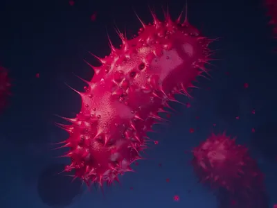 Bacteria 3d abstract animation bacte cinema4d mi motion graphics