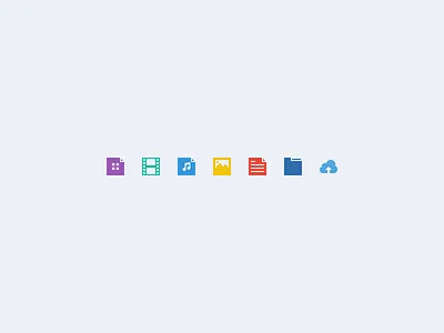 16x version 16 pixeles audio blue documents flat flat icon flat web icon icons images video web