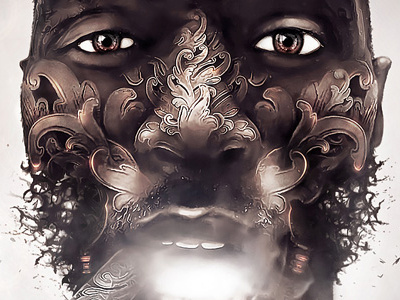 Smooky brush brushes cigar smoke