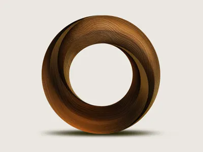 Oak illustration lettering typography