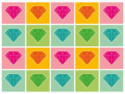 Diamonds diamonds gem illustration vector