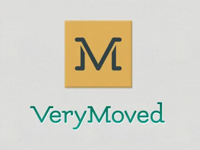 VeryMoved Logo Concept B branding identity logo moving