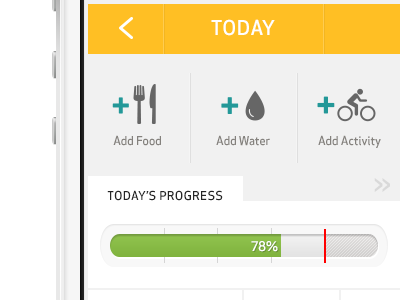 Dashboard interface mobile