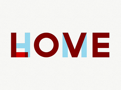 Love Home home love print