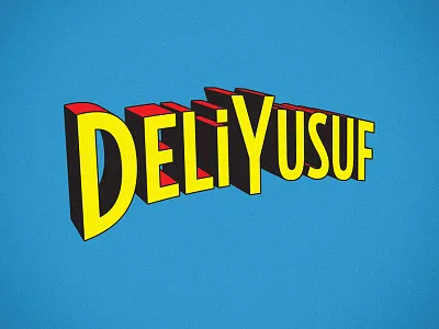 Yesilcam Superheroes / Deli Yusuf book cinema comic hafiye kutan kutanural movie retro simsek sinema superheroes turkey turkish typography ural yesilcam