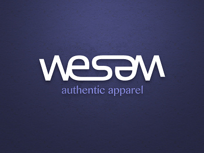 wesam apparel authentic clothing font logo typo typography