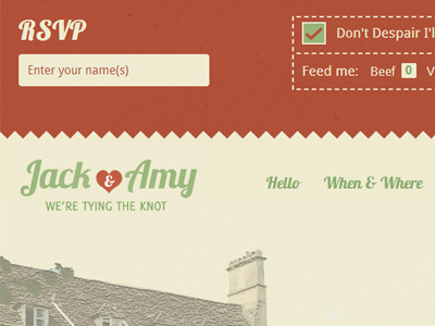 My Wedding Website RSVP rsvp wedding