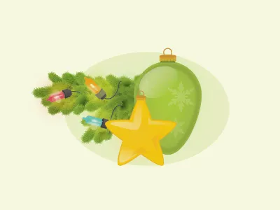 From Last Christmas chrstmas lamps star tree