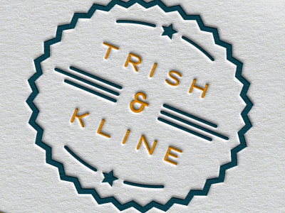 Trish Kline Final brand design emblem icon identity jardo logo mark stamp