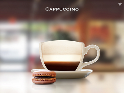 Cappuccino cafe coffee ios