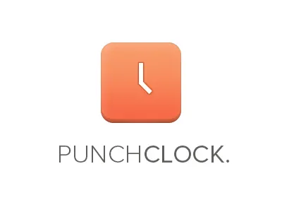 Punchclock Icon app application beta freelancer freelancers fun hours icon logo open beta sideproject sign up time time tracking tracking