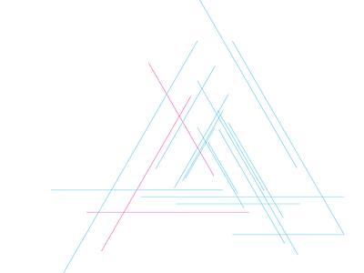 Triangles geometry poster print triangle