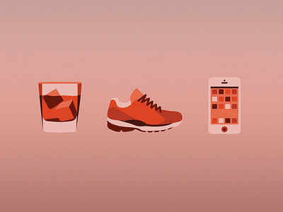 Some Icons icons illustration orange