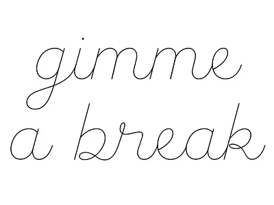 Kit Kat, anyone? jokesjokesjokes palmer script type design