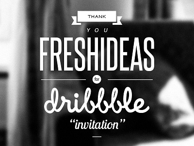 Fresh flyer invitation poster quotes typography words