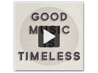 Good Music Is Timeless 8tracks album art cover music playlist