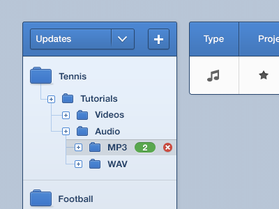 Library Filing System file management files filing system interface library sort ui web app