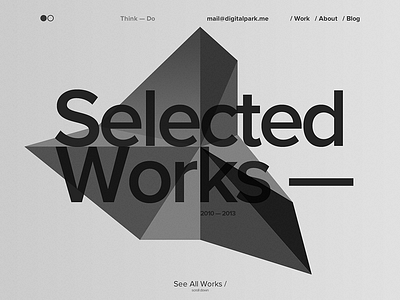 Portfolio clean illustration layout minimal poligon portfolio simple ui web web ui webdesign