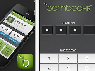 BambooHR App app bamboo bamboohr dashboard itunes keypad login pin