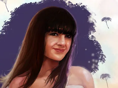 Portrait девушка персонаж портрет