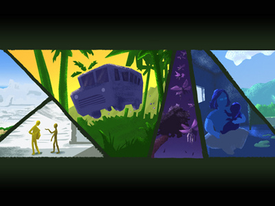 Haiti Log 2 art graphic haiti peice