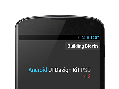 Android UI Design Kit PSD 4.2 android design android design kit android ui