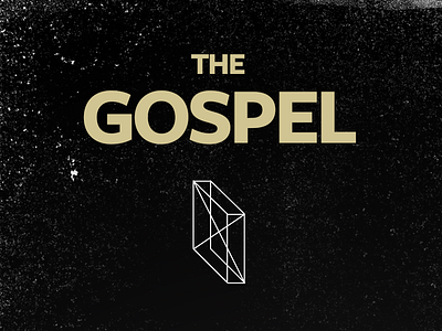 The Gospel bible black box christianity freight sans god gold gospel jesus