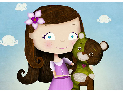 Promo Shots BB & Bella bella character girl illustration irish learning tv