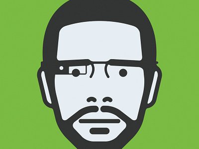 Glass Avatar avatar glass google icon portrait