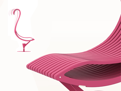 Flamingo Chair design furniture industrial