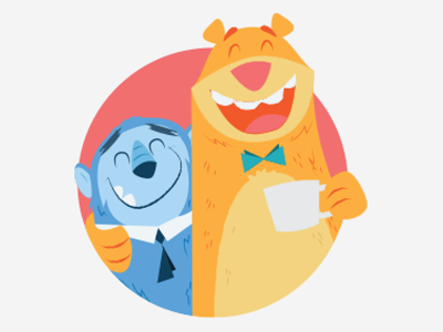 Yetibear Hangout illustration