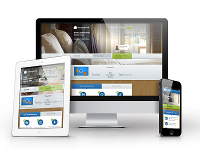 Handybook's Responsive Website handybook responsive ui ux website