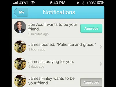 Prayrbox Notifications iphone mobile prayer prayrbox social