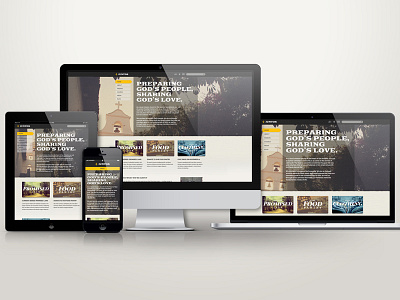 Juntos - Web Theme church device mission responsive template web