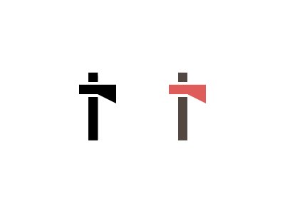 T is for Tomahawk brand chop hatchet identity letter logo logomark mark minimal minimalism minimalist noun sharp simple simplistic t tomahawk type typography wood