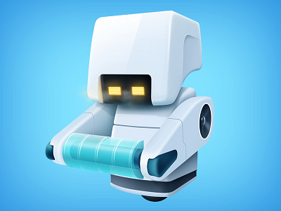 Microbe Obliterator icon illustration microbe obliterator photoshop robot wall e