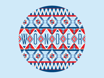 Wonder, Part 2 circle geometric illustration pattern