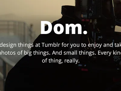 New theme preview. open sans tumblr typography ui ux web design