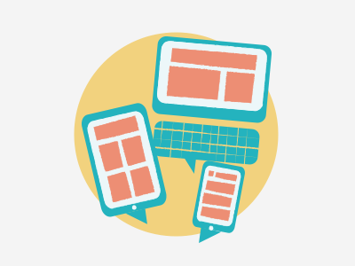 Responsive Conversations icon illustration