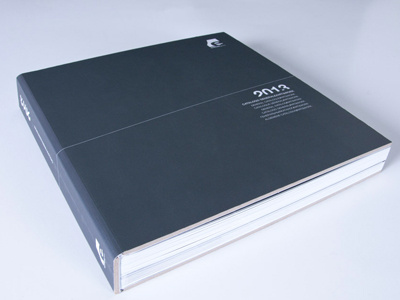 generale 2013_cover blackwhite catalogue editorial design helvetica typography