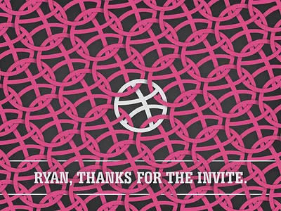 Dribble Debut debut pattern thanks