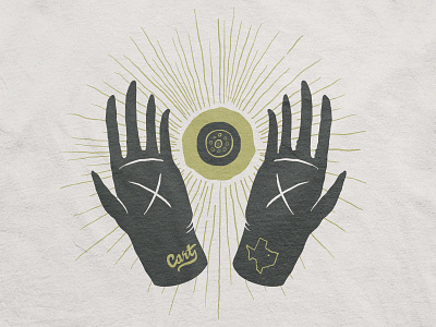 Medium Secret dallas eye hand idol severed sun texas why not