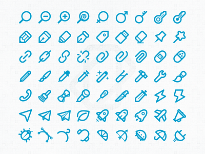 Jericon V4.35 Part5 glyph icons minimal