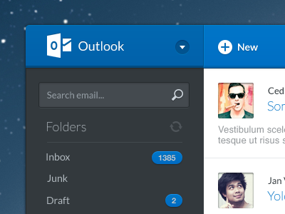Yeah, finally it's coming to Mac! app apple blue dark email interface mac mail message metro microsoft ms outlook send ui user windows