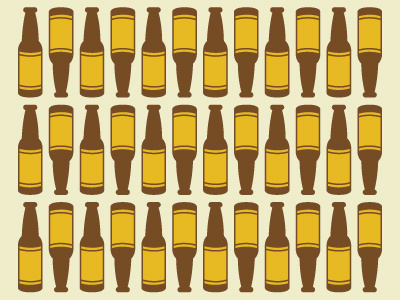 Beer Bottle Pattern beer bottle illustration pattern vector