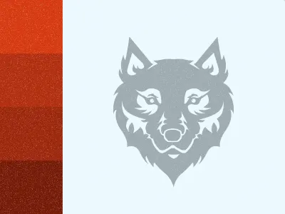 Wolf Crest color crest palette pixelmator sketch vector wolf